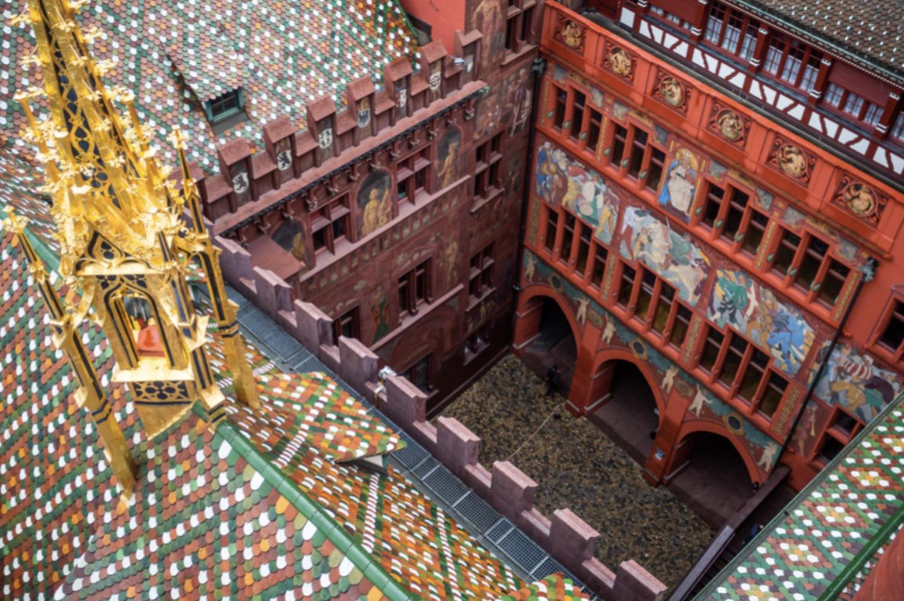 City Center Rooftop Balcony-Studio At Town Hall 巴塞尔 外观 照片